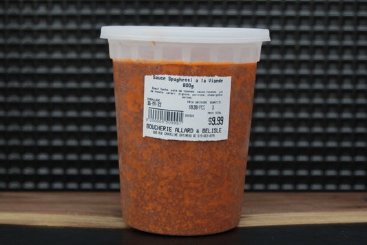 Sauce Spaghetti à la viande - 800g