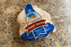 Poulet nourri au grain